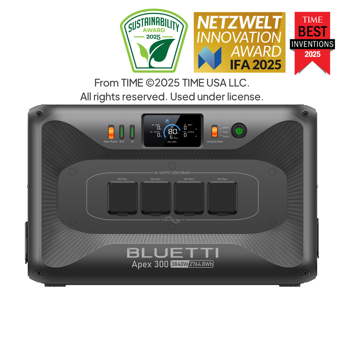 BLUETTI Apex 300 Power Station Versatile | 2.764,8Wh 3.840W
