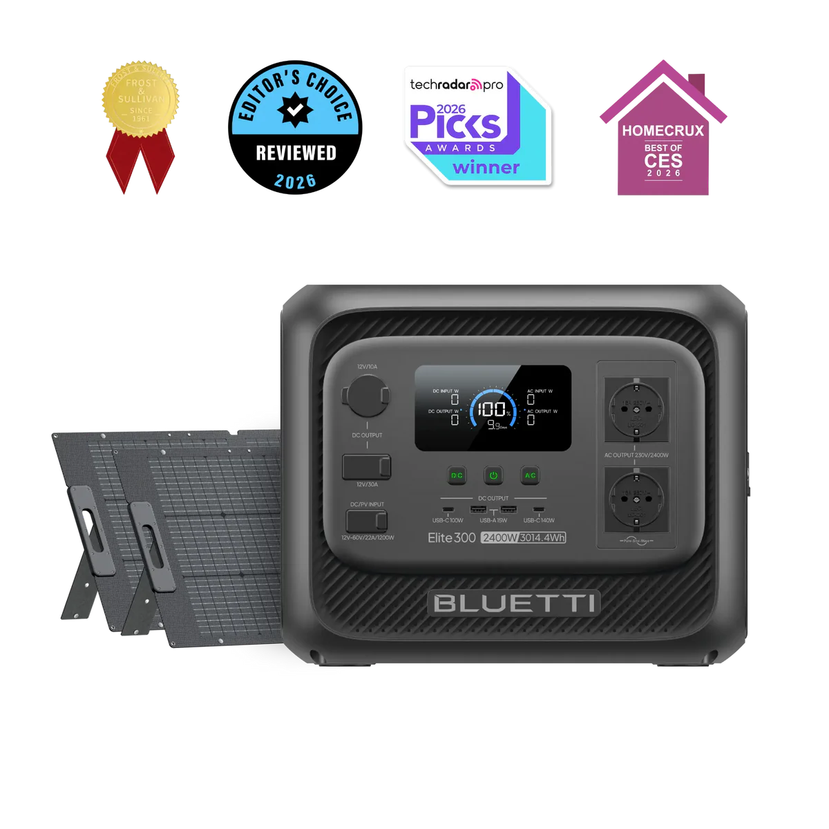 BLUETTI Elite 300+2*200W