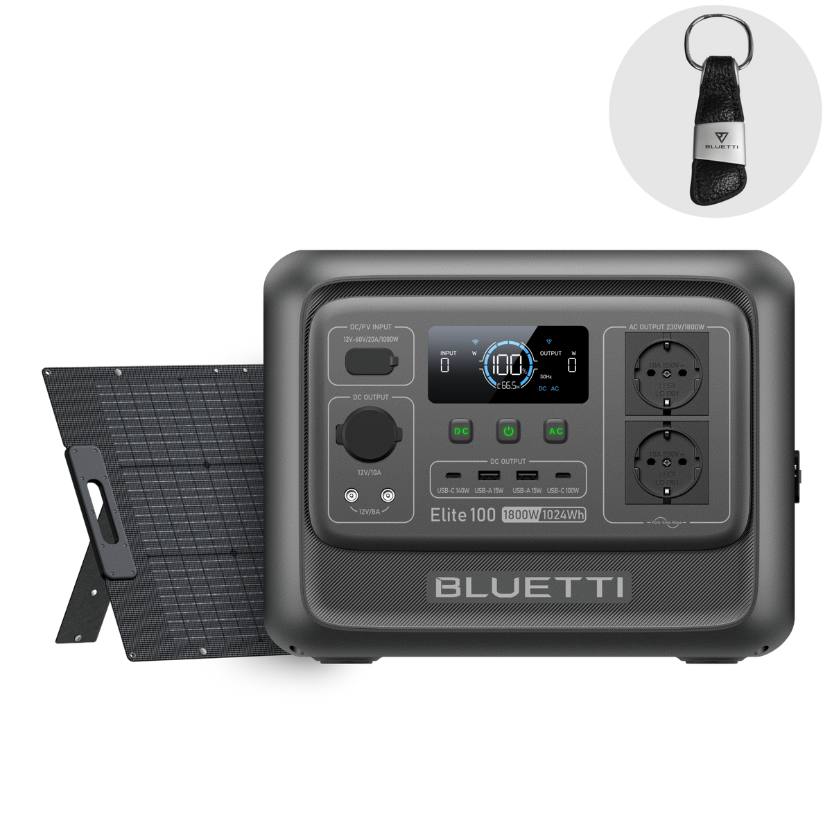BLUETTI Elite 100 V2  Power Station Portatile | 1800 W 1024 Wh