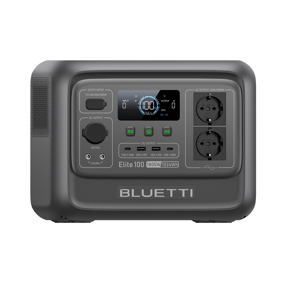 BLUETTI Elite 100 V2  Power Station Portatile | 1.800 W 1.024 Wh