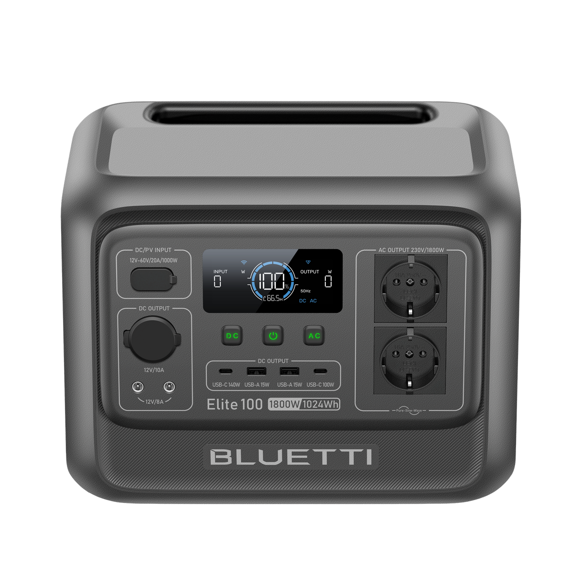 BLUETTI Elite 100 V2  Power Station Portatile | 1800 W 1024 Wh