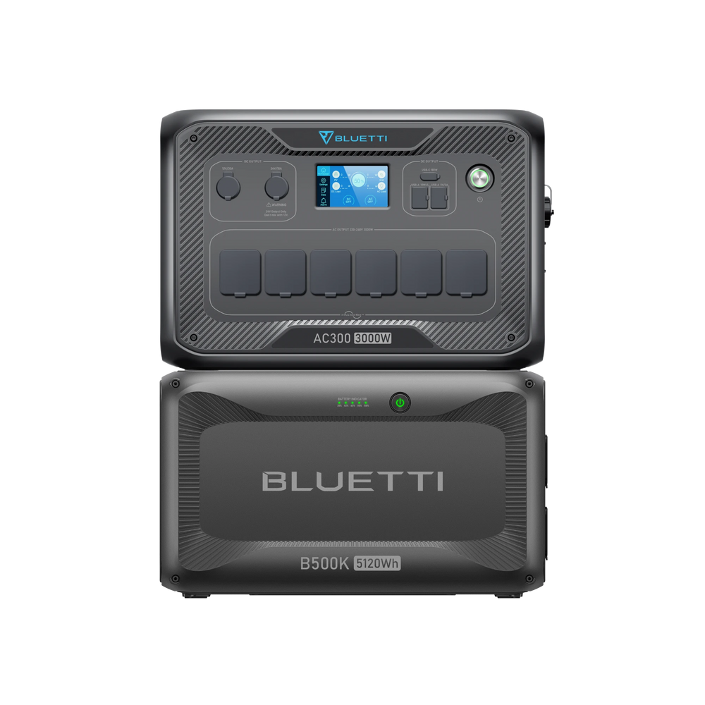 BLUETTI AC300 + B300K Backup Domestico