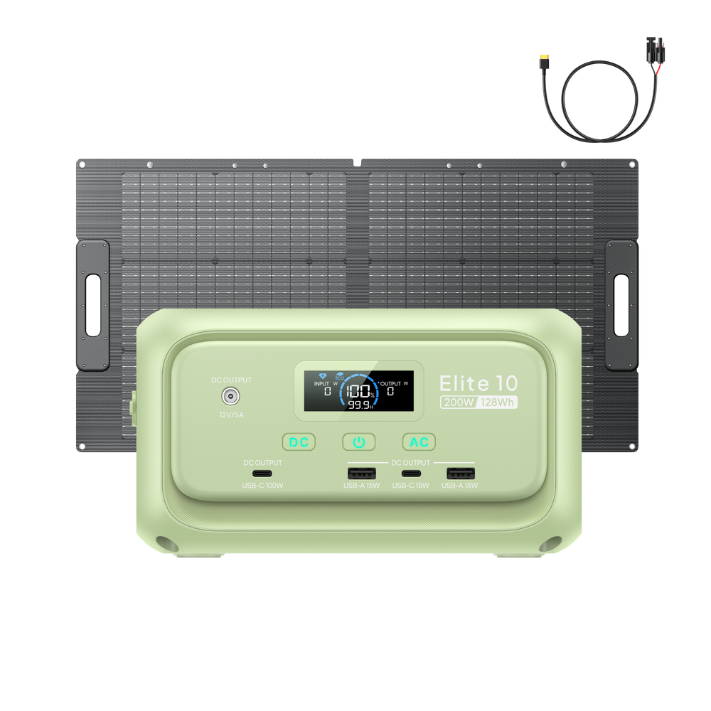 BLUETTI Elite 10 Mini Power Station | 200W 128Wh