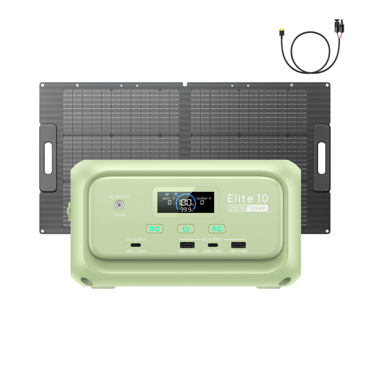 BLUETTI Elite 10 Mini Power Station | 200W 128Wh