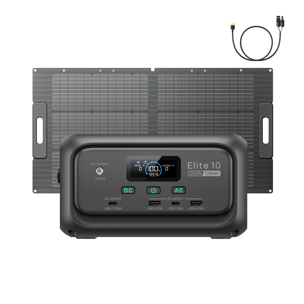 BLUETTI Elite 10 Mini Power Station | 200W 128Wh