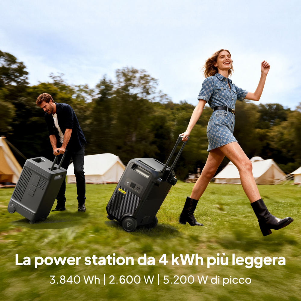 BLUETTI Elite 400 Power Station portatile  | 2.600 W 3.840 Wh
