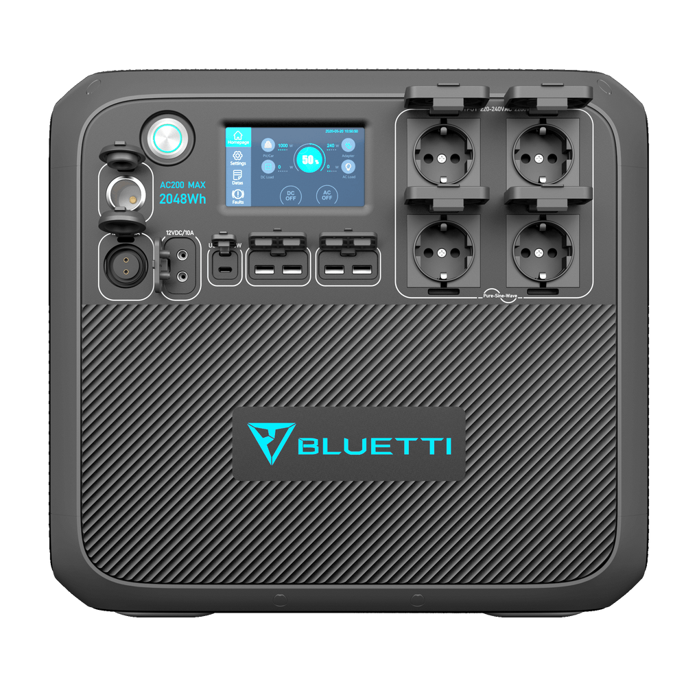 BLUETTI AC200MAX + 2*B230 + 3*PV200 Kit Generatore Solare