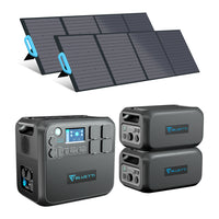 BLUETTI AC200MAX + 2*B230 + 2*PV200 Kit Generatore Solare