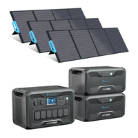 BLUETTI AC300 + 2*B300 + 3*PV200 Kit Generatore Solare