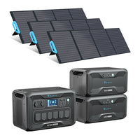 BLUETTI AC300 + 2*B300 + 3*PV120 Kit Generatore Solare