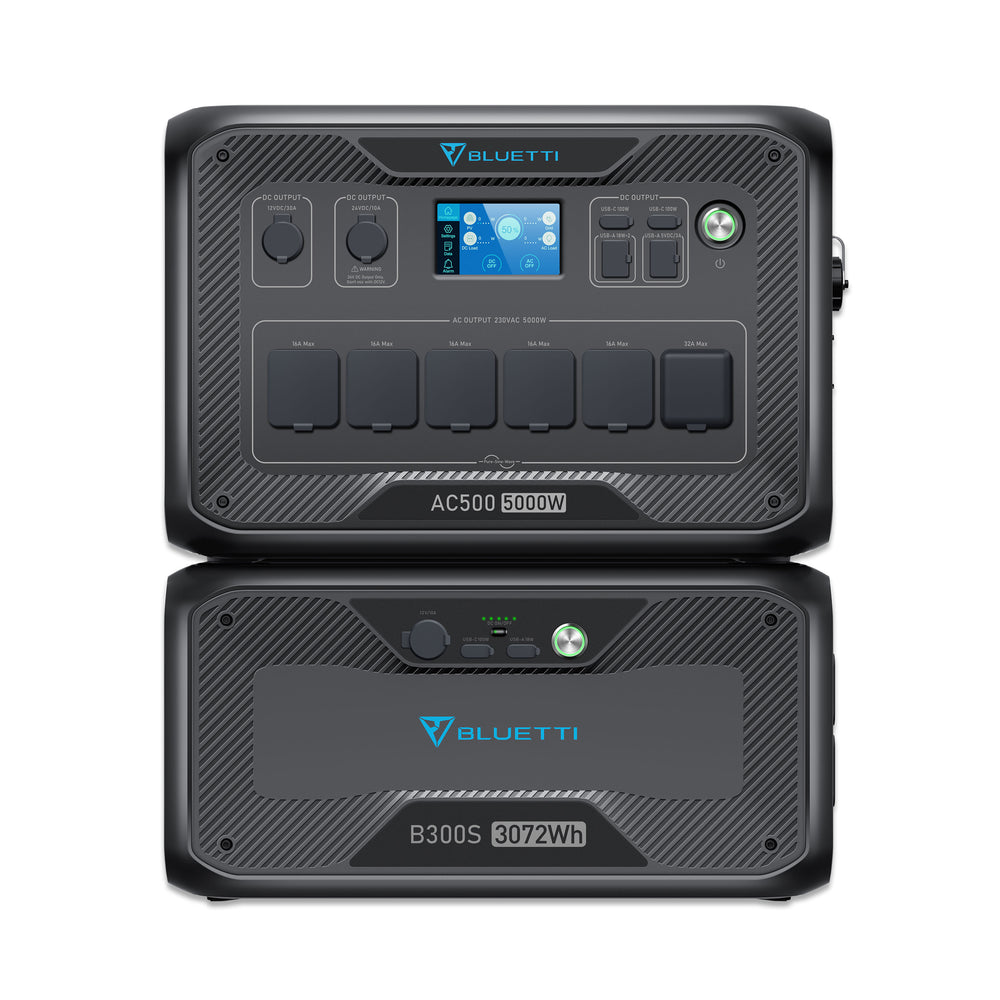 BLUETTI AC500 + B300S Backup Domestico